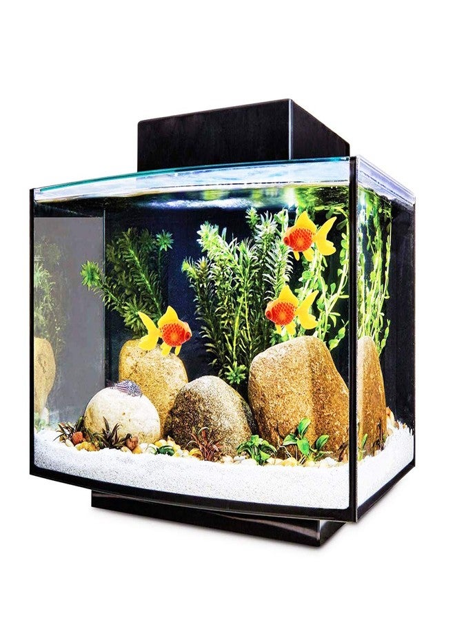 COMOK 8Pcs Cute Lifelike Plastic Artificial Goldfish Ornament for Aquarium Fish Tank, Assorted Colors - Image 4